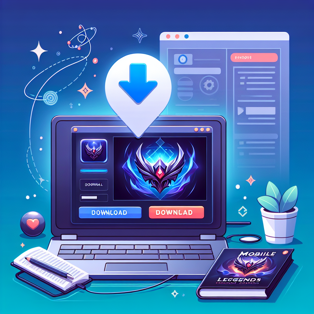 download mobile legend di laptop untuk pemula