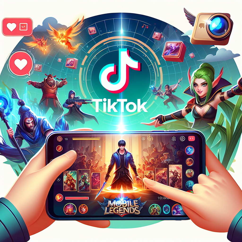 cara live mobile legend di tiktok dengan mudah